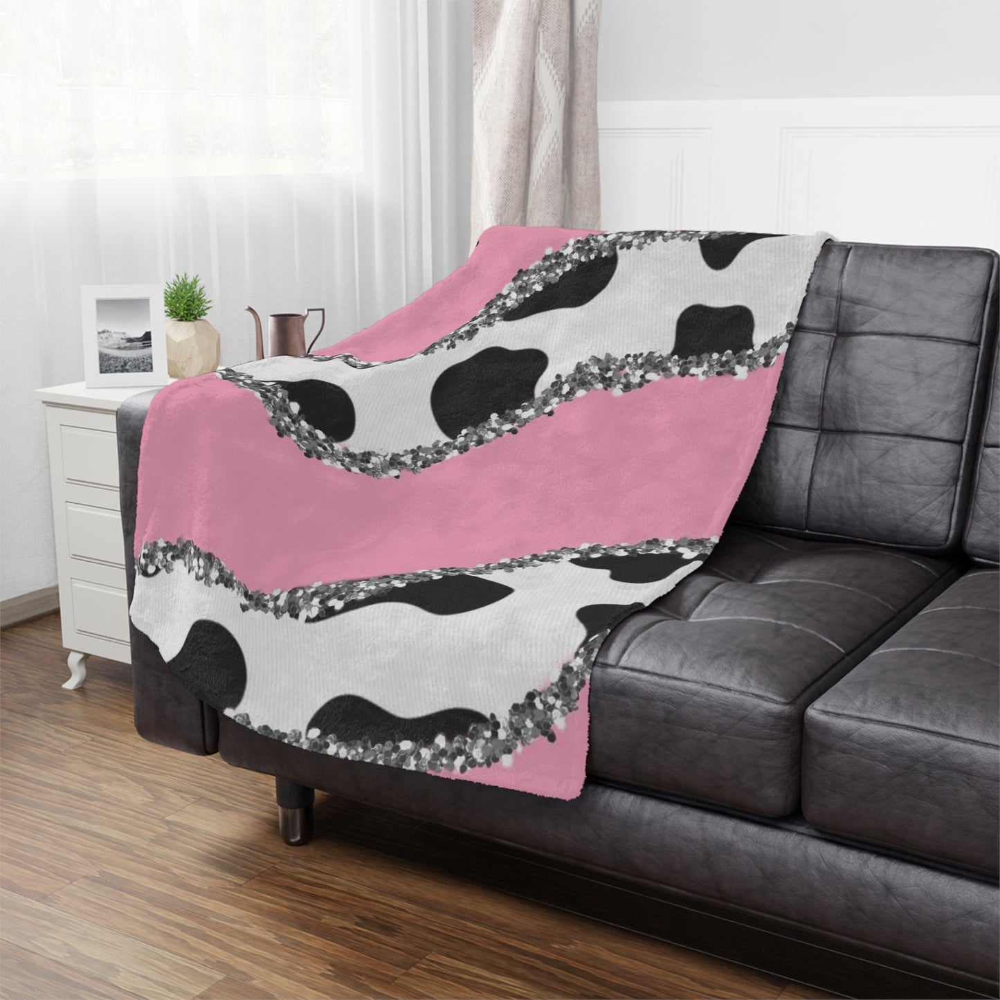 Princess Cow Minky Blanket